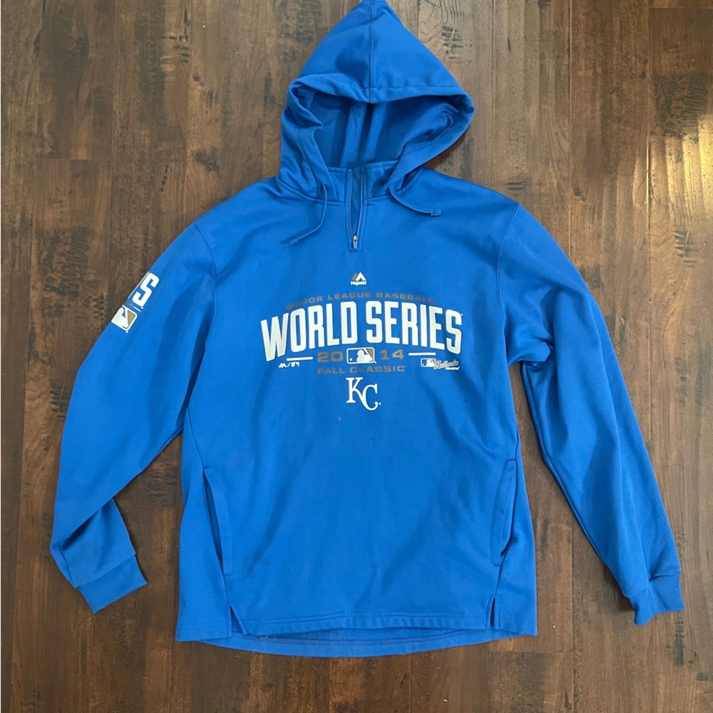 Majestic Kansas City Royals 2014 World Series Hoodie